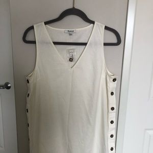 Madewell Linen Midi Dress